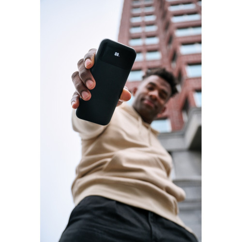 Power bank 10000 mAh ze zintegrowanymi kablami Turbopack Czarny P322.5801 (8)