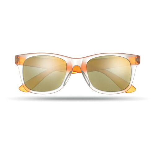 Lustrzane okulary przeciwsłon pomarańczowy MO8652-10 