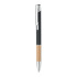 Aluminiowy długopis przycisk Czarny MO2159-03  thumbnail