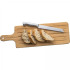 Deska kuchenna bambusowa z nożem ELFRIEDE Brązowy 8887201 (7) thumbnail