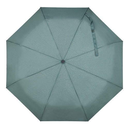 Składany parasol 21” z plastiku z recyklingu automatycznie otwierany Ciemnozielony LT97112-N0030 (2)