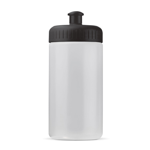 Bidon Sportowy  Bio 500ml podstawowa Transparentny / czarny LT98859-N0402 