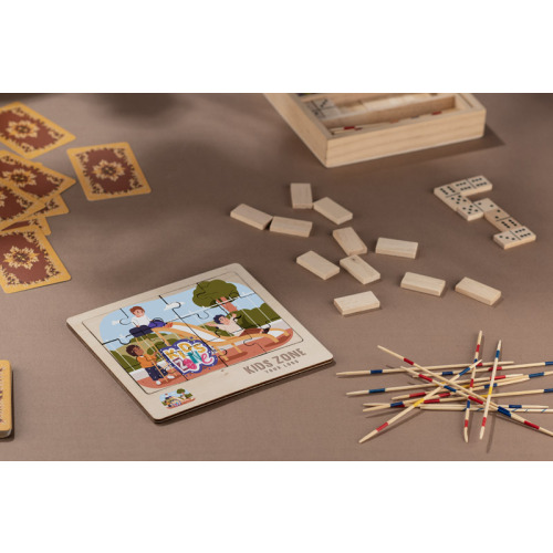 Puzzle drewniane WOODSY Naturalny 15019-17 (5)