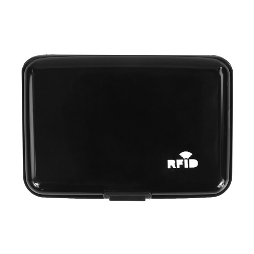 Etui na karty kredytowe z ochroną RFID Czarny V2881-03 (2)