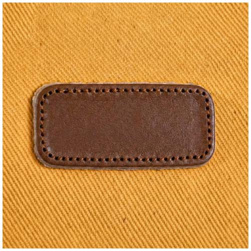 Torba podróżna Citizen Green Rondeau z bawełny organicznej Żółty 1PZ04711 (3)