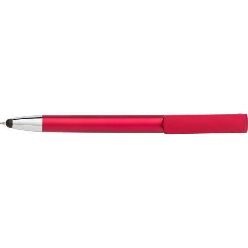 Długopis, touch pen, stojak na telefon Czerwony V1753-05 (1)