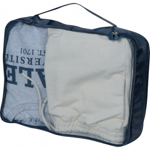 Zestaw 4 pokrowców na ubrania BELMONT Granatowy 390844 (4)