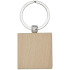 Kwadratowy brelok do kluczy Gioia z drewna bukowego Piasek pustyni 11812171 (3) thumbnail