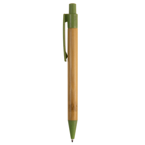 Długopis bambusowo-słomkowy Zielony LT87284-N0031 (1)