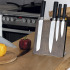 Zestaw noży kuchennych VALERIO Czarny 8079103 (7) thumbnail