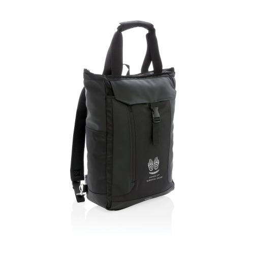 Plecak, torba na laptopa 15" Swiss Peak, ochrona RFID Czarny P762.451 (10)