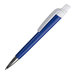 Długopis Prisma z NFC Ciemnoniebieski / biały