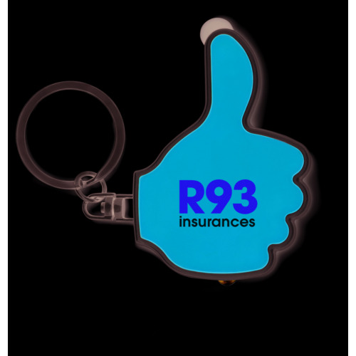 Brelok kciuk z lampką led Pomarańczowy MO8940-10 (5)