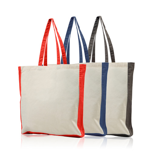 Torba z bawełny 100%, gramatura 180 g/m2 / DualCotton Czerwony IP31018352 (2)
