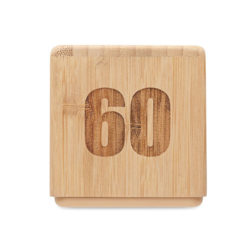 Bambusowy zegar z funkcją drzem Drewna MO2933-40 (6)