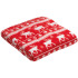 Koc z motywem świątecznym Czerwony 0869WE (4) thumbnail