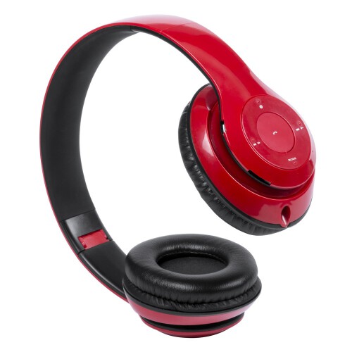 Słuchawki bezprzewodowe czerwony V3802-05 (1)