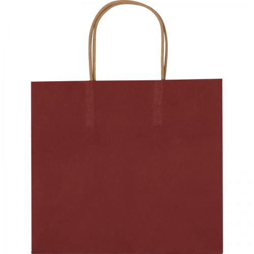 Torba papierowa mała 120 g/m2 HILARY Bordowy 6181802 (2)
