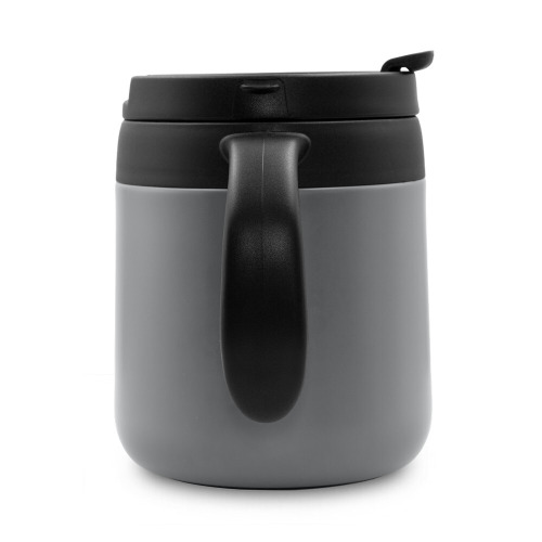 Kubek termiczny 400 ml z rączką | Wyatt Szary V4838-19 (5)