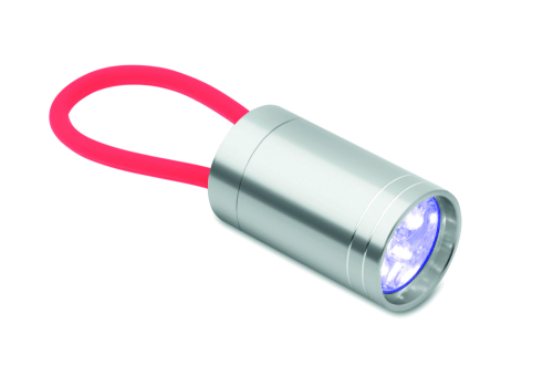 Aluminiowa latarka czerwony MO9152-05 (1)
