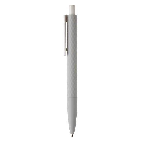 Długopis X3 z przyjemnym w dotyku wykończeniem szary V1999-19 (1)