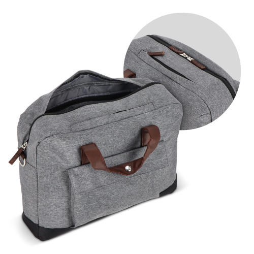 Torba na laptopa/aktówka  Brixton Szary / czarny LT91297-N6102 (3)