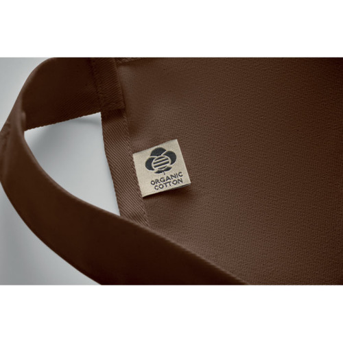 Fartuch bawełna org. 240gr/m² Czekolada MO2249-41 (3)