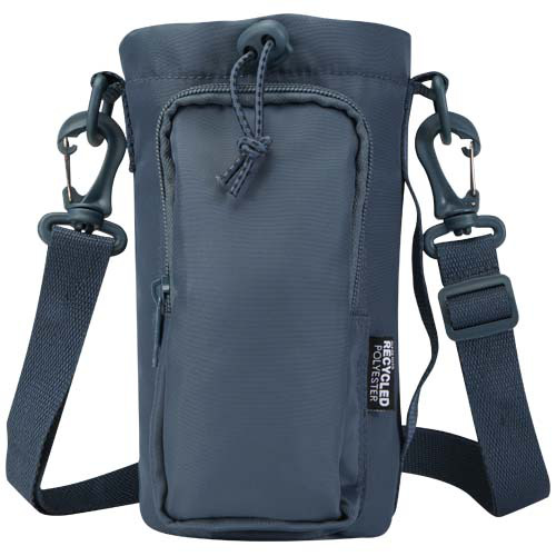 Trip Aware™, torba na butelki wykonana z materiałów z recyklingu, 2 l Hale Blue 12076555 (2)