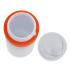 Bidon sportowy z obwódką  750ml Biały / pomarańczowy LT98786-N0126 (4) thumbnail