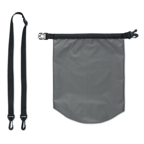 Wodoodporna torba 210T RPET 5L Kamienny Szary MO2465-15 (4)