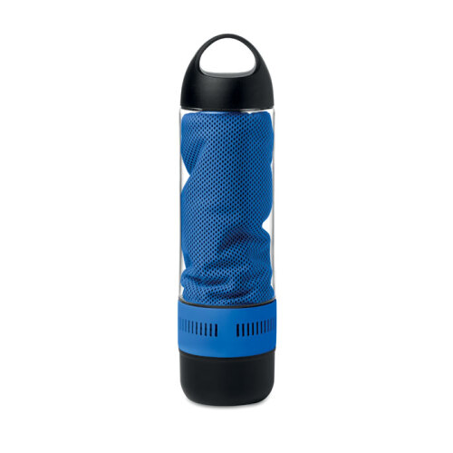 Butelka z głośnikiem niebieski MO9158-37 