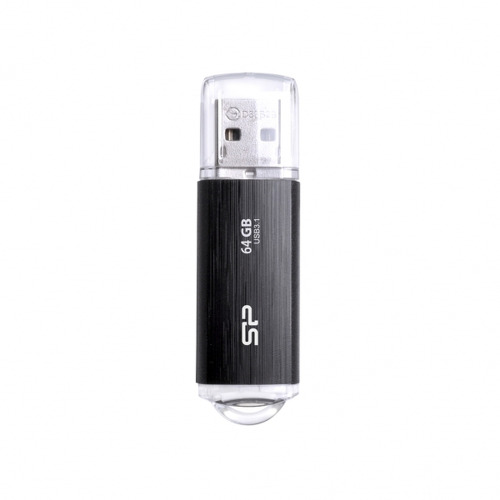 Pendrive Blaze B02, 128GB 3.1 Silicon Power Czarny EG813903 64GB 