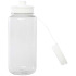 Butelka sportowa Ryder z materiału RPET, z certyfikatem RCS, o pojemności 900 ml, z wielofunkcyjną zakrętką Biały 10083701 (4) thumbnail