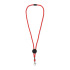 Smycz z paracordu Czerwony LT95304-N0021  thumbnail