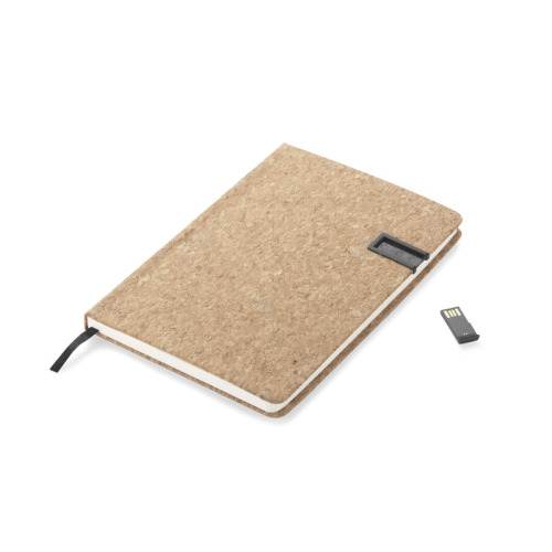 Notes MENTE z pamięcią USB 16GB, A5 Czarny 17891-02 (1)