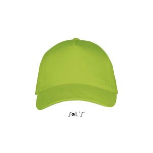 LONG BEACH Czapka 5 pan. Lime