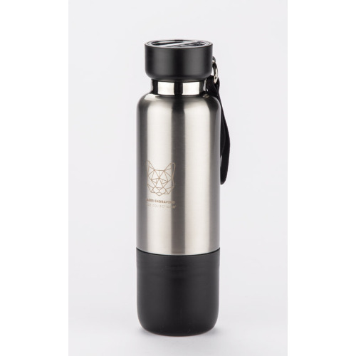 Butelka termiczna ze smyczką RON 500 ml Czarny 16243-02 (13)