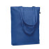 Płócienna torba 270 gr/m² niebieski MO6713-37  thumbnail