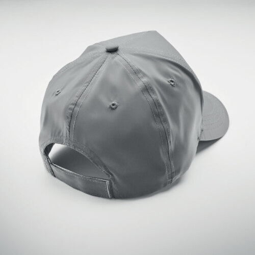 Odblaskowa czapka z daszkiem srebrny mat MO6982-16 (4)