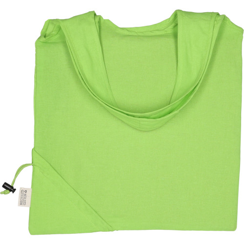 Torba bawełniana z recyklingu 118 g/m2 MODENA Jasnozielony 526229 (2)