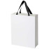 Torba papierowa Smartfold 210 g/m² z uchwytami ze wstążki i matowym laminowaniem – 31 x 12 x 39 cm Czarny 1ZM01990 (2) thumbnail