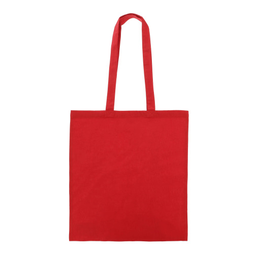 Torba z bawełny z recyklingu z dnem 140g/m² 38x42cm Czerwony LT95241-N0021 (2)