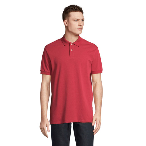 PACIFIC MEN POLO Folk Red Twin S04439-FR-L 