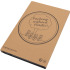 Notatnik A5 w linie z materiałów z recyklingu LORENA Biały 2875906 (6) thumbnail