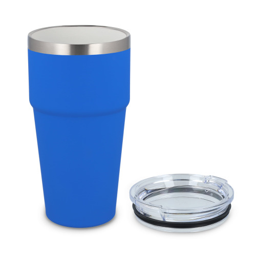 T-ceramiczny kubek do samochodu o miękkim dotyku 500ml Niebieski LT98729-N0011 (1)
