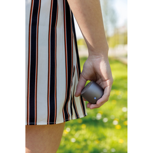 Basowy głośnik bezprzewodowy 3W Swiss Peak Szary P326.781 (12)