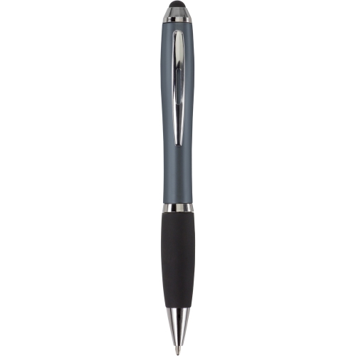Długopis, touch pen szary V1315-19 