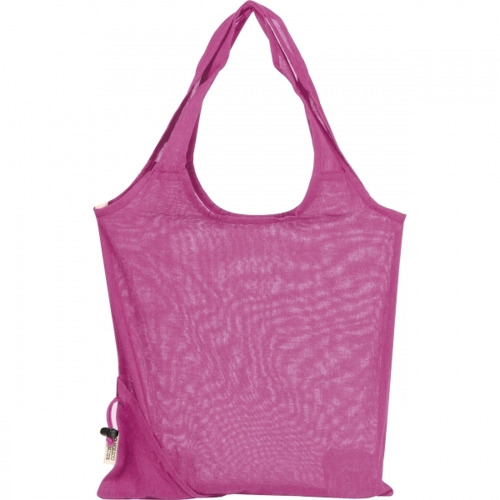 Torba bawełniana z recyklingu 118 g/m2 Modena Różowy 526211 (3)