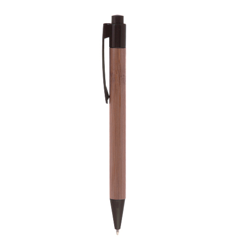 Bambusowy długopis czarny V1410-03 (1)