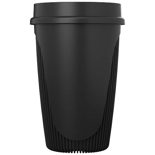 Alto POP kubek o pojemności 350 ml z pokrywką 360° Czarny 22052290 (4)